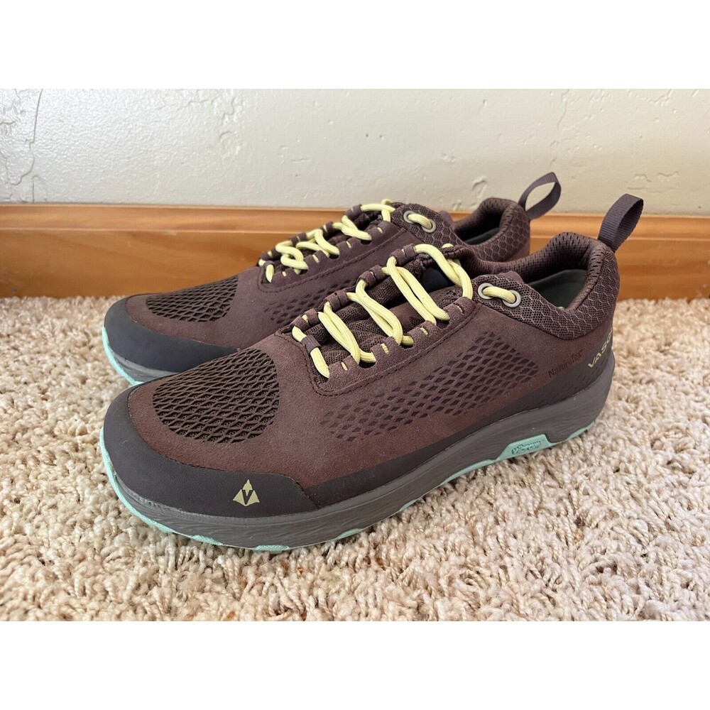 Vasque Shoes Womens 9M Breeze LT NTX Hiking Sneakers Lace Up 7497‎ Teal/Brown